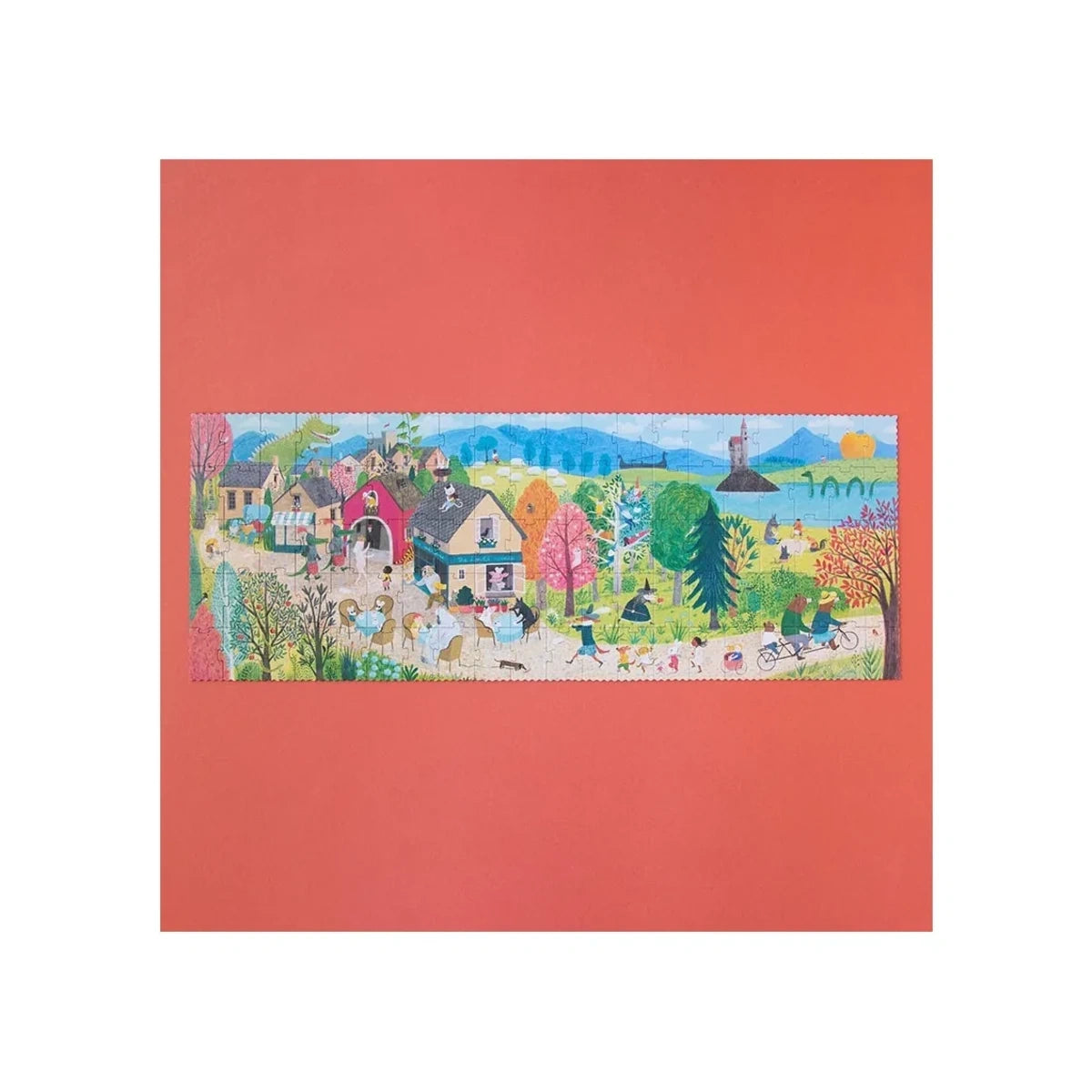 Puzzle 100 el. Pewnego razu... z grą obserwacyjną, od 5 lat