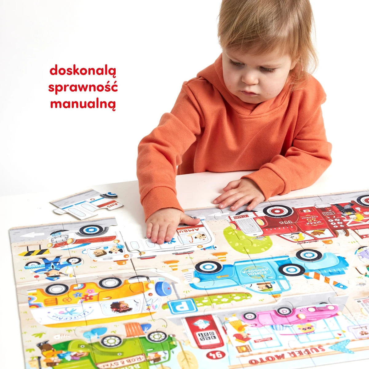 Puzzle Moto puzzle Auta pojazdy, od 3 lat