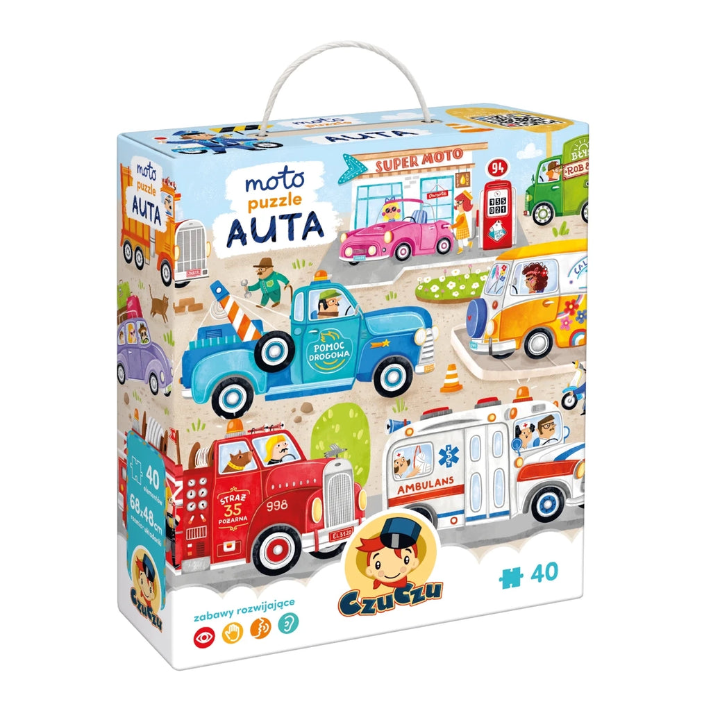 Puzzle Moto puzzle Auta pojazdy, od 3 lat