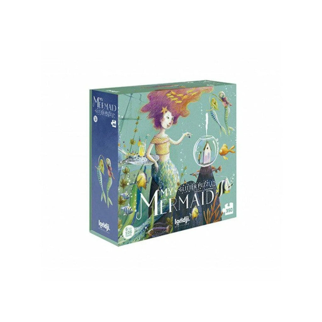 Moja syrenka brokatowe puzzle 350 el., od 8 lat