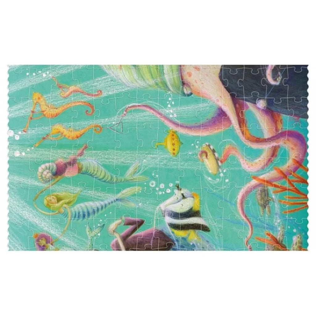 Moja syrenka brokatowe puzzle 350 el., od 8 lat