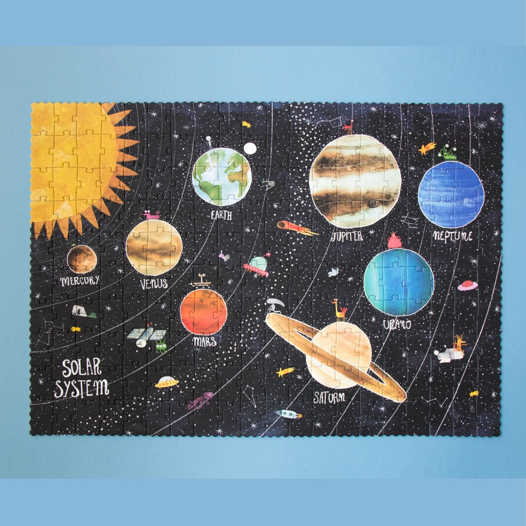 Puzzle Odkryj Planety układ słoneczny 200 el., od 6 lat