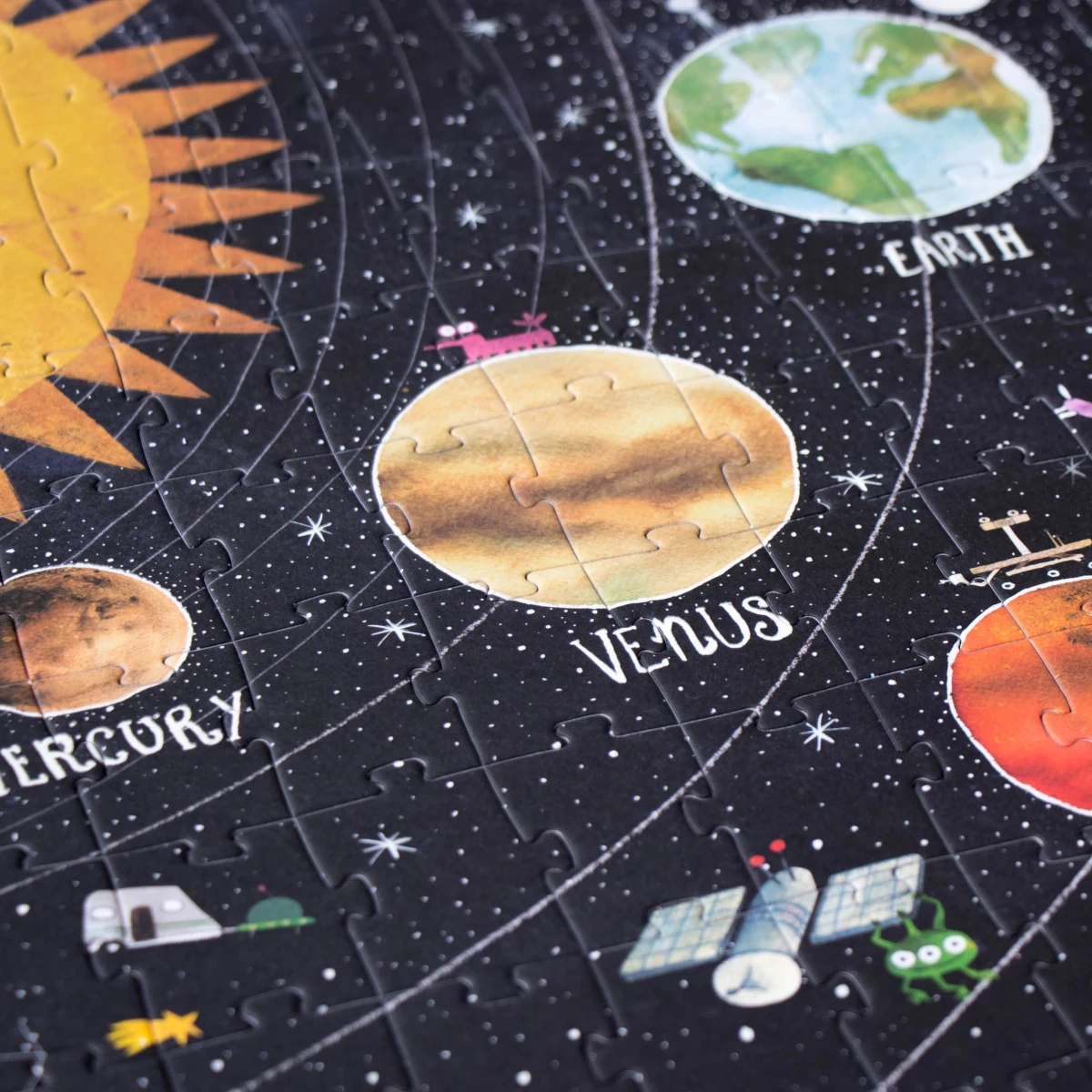 Puzzle Odkryj Planety układ słoneczny 200 el., od 6 lat