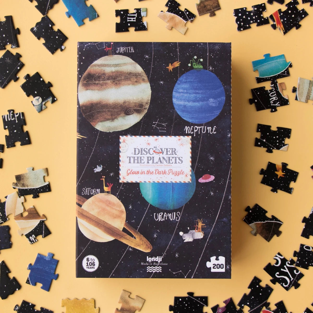Puzzle Odkryj Planety układ słoneczny 200 el., od 6 lat