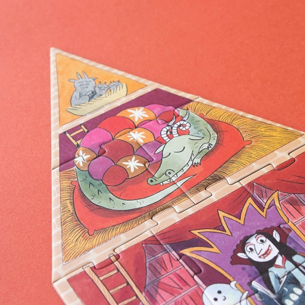 Puzzle dwustronne Enchanted świecące, od 5 lat