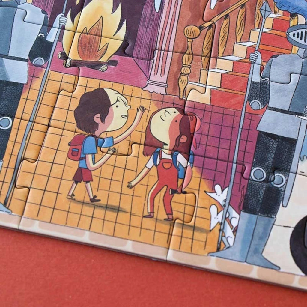 Puzzle dwustronne Enchanted świecące, od 5 lat