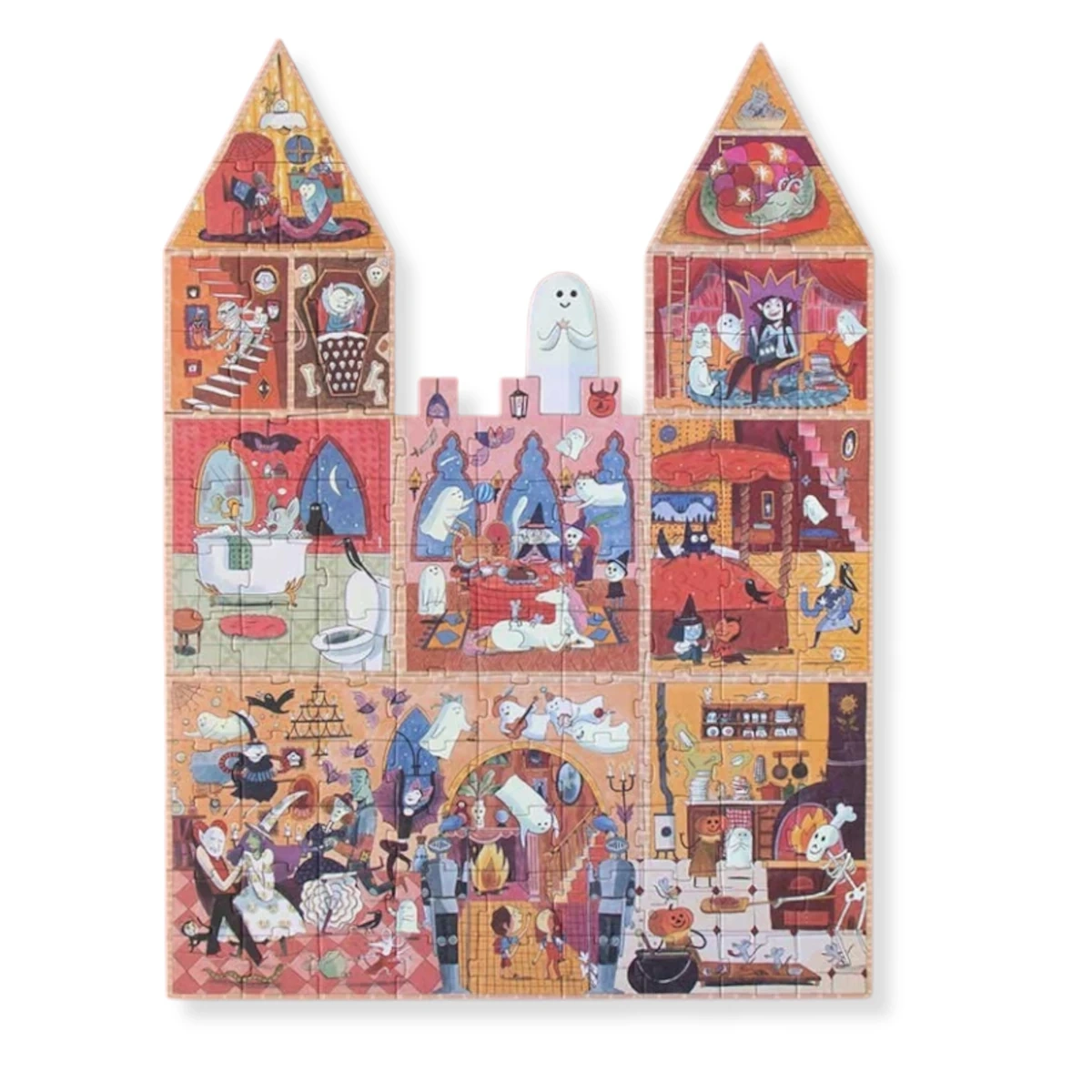 Puzzle dwustronne Enchanted świecące, od 5 lat