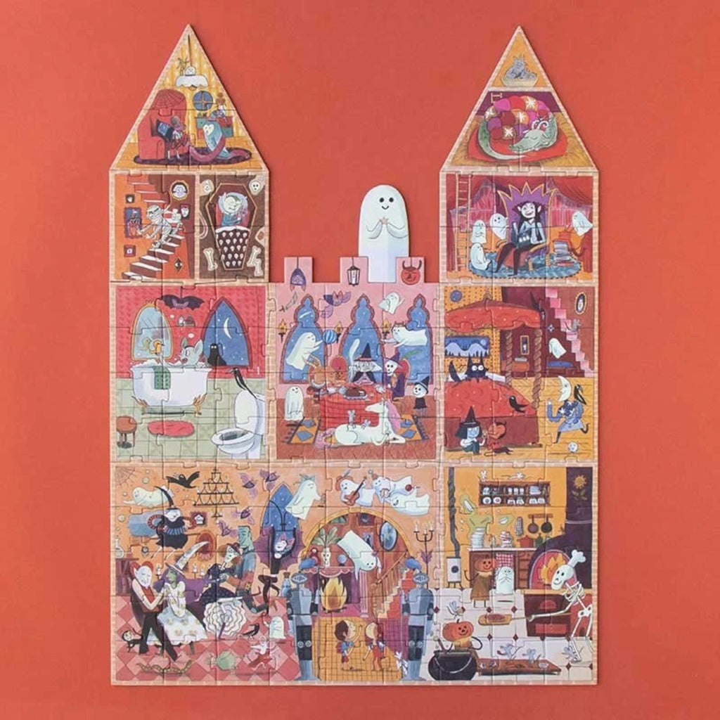 Puzzle dwustronne Enchanted świecące, od 5 lat