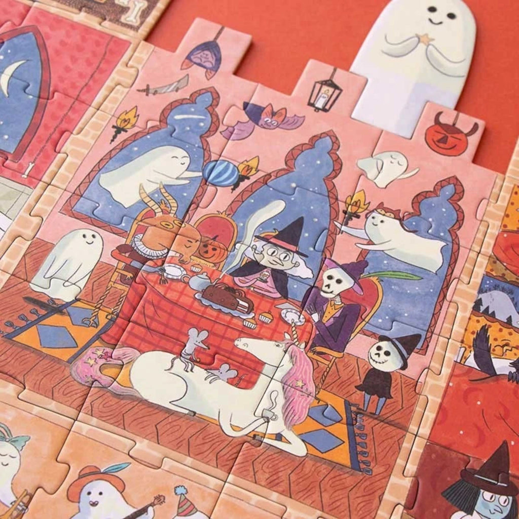 Puzzle dwustronne Enchanted świecące, od 5 lat