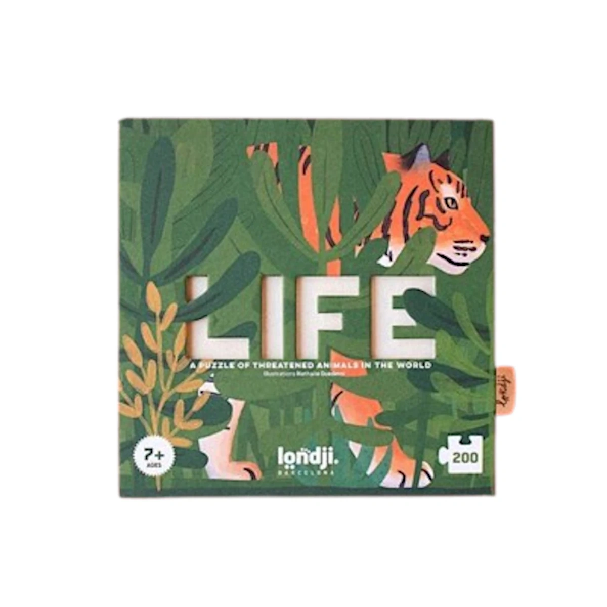 Puzzle edukacyjne Life zagrożone gatunki 200 el., od 7 lat