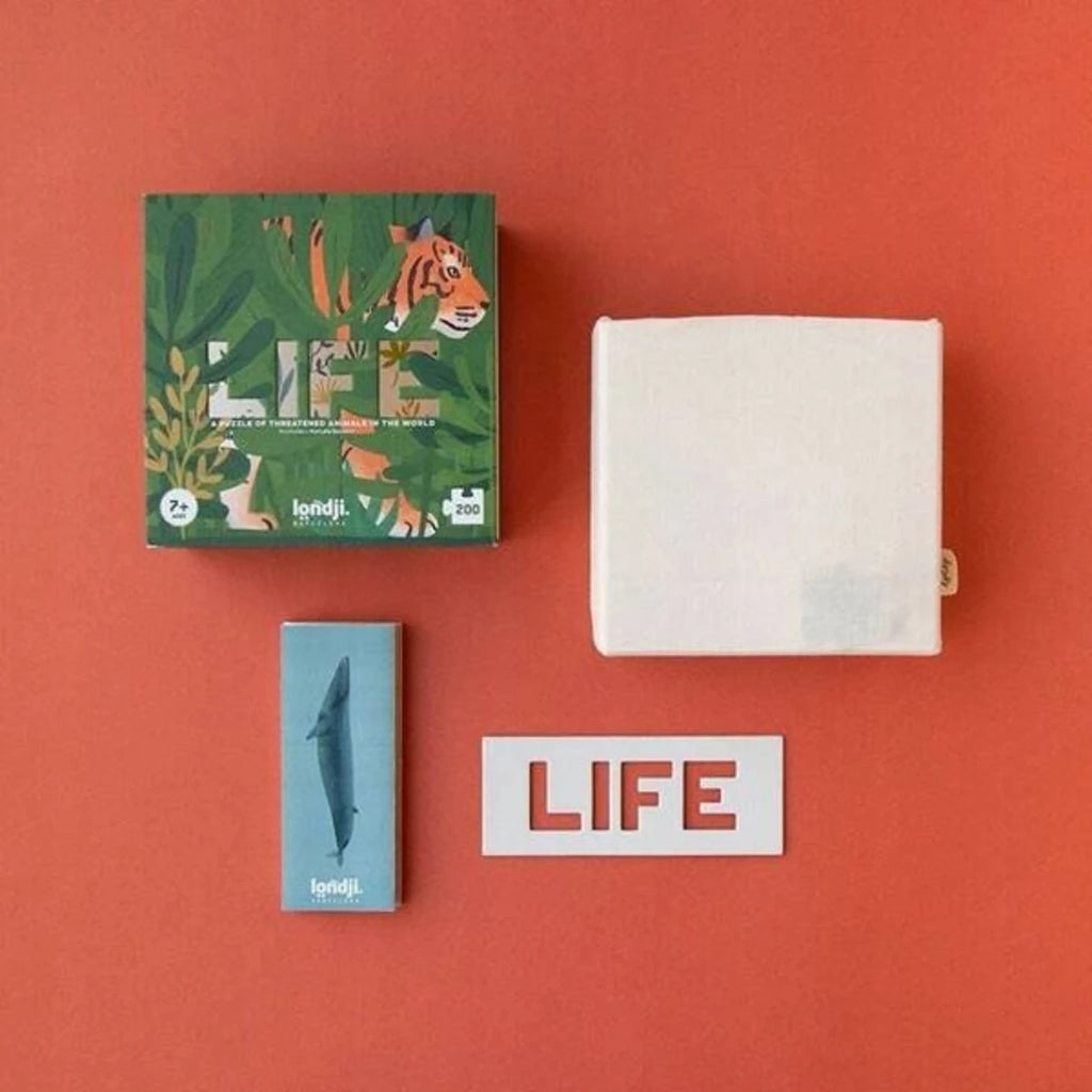 Puzzle edukacyjne Life zagrożone gatunki 200 el., od 7 lat