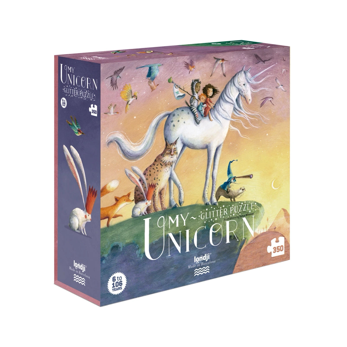 Puzzle kieszonkowe Mój Jednorożec 24 el., od 4 lat
