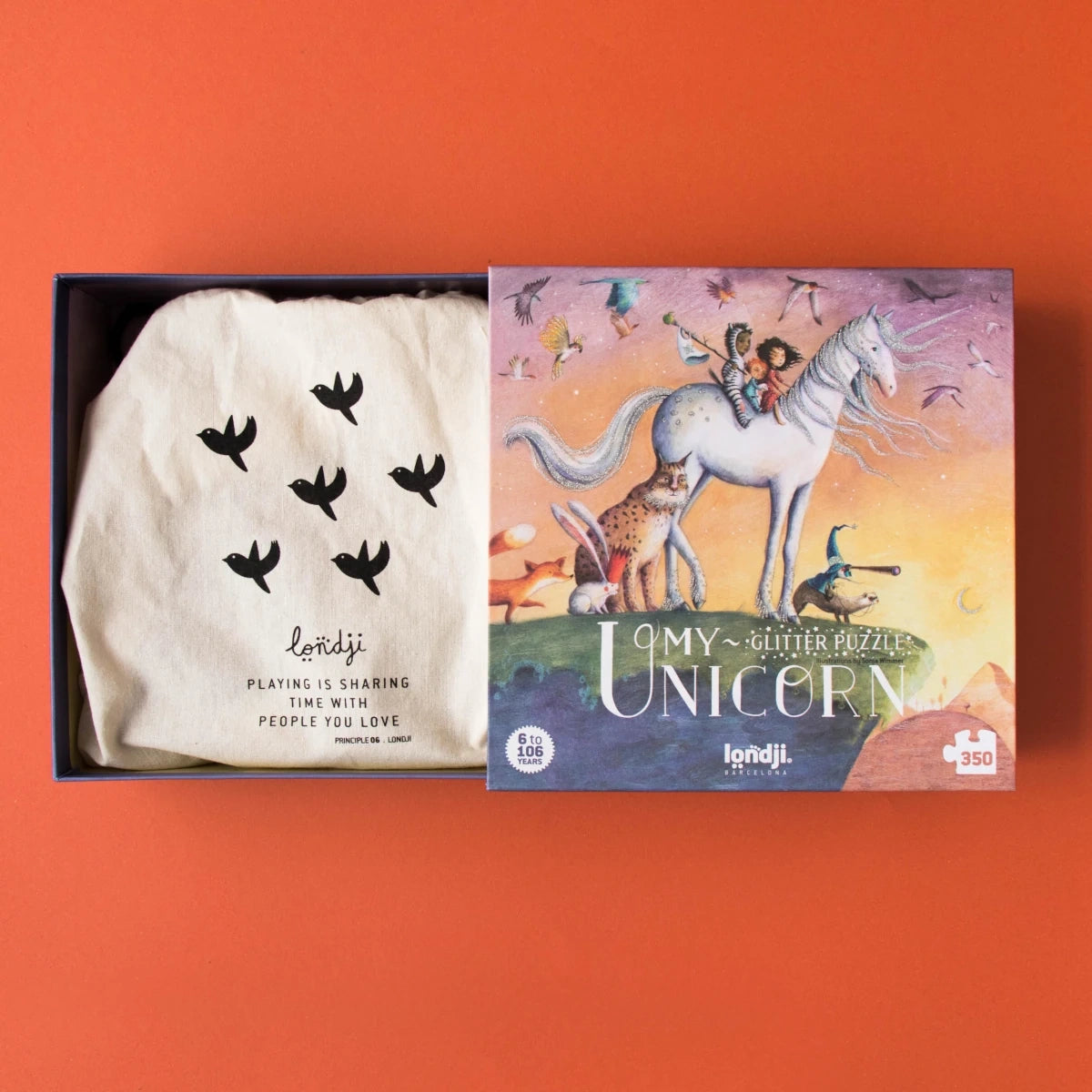 Puzzle kieszonkowe Mój Jednorożec 24 el., od 4 lat