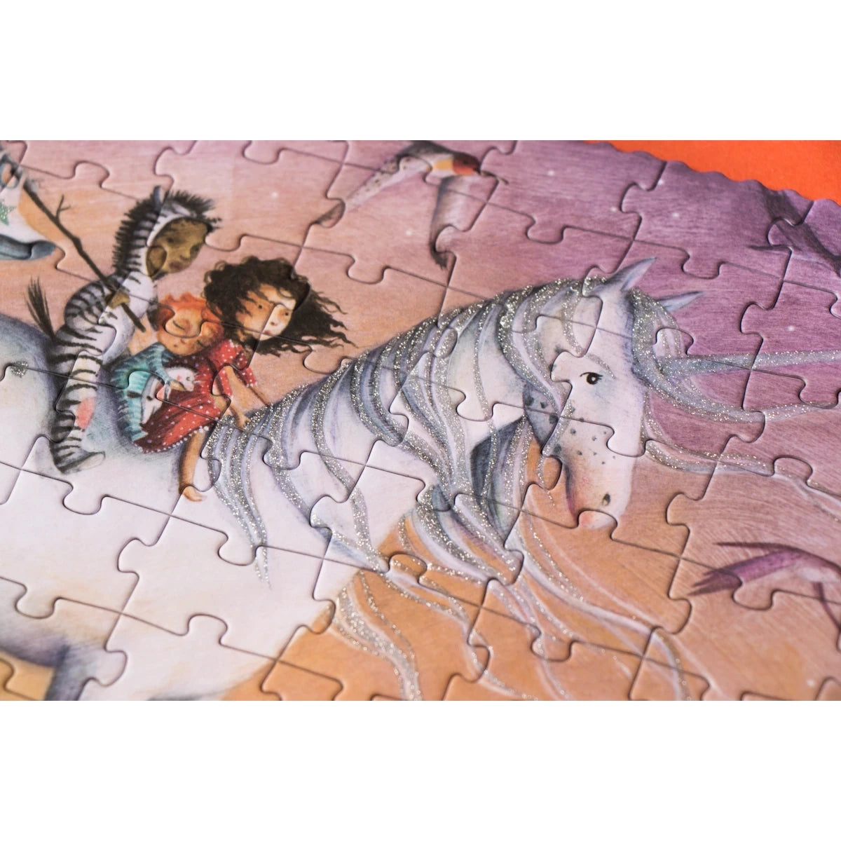 Puzzle kieszonkowe Mój Jednorożec 24 el., od 4 lat