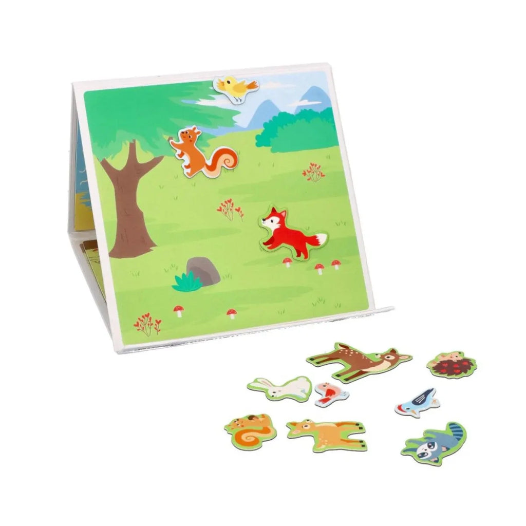 Puzzle magnetyczne Leśne zwierzęta, od 3 lat