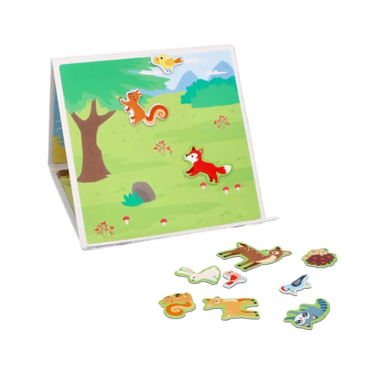 Puzzle magnetyczne Leśne zwierzęta, od 3 lat