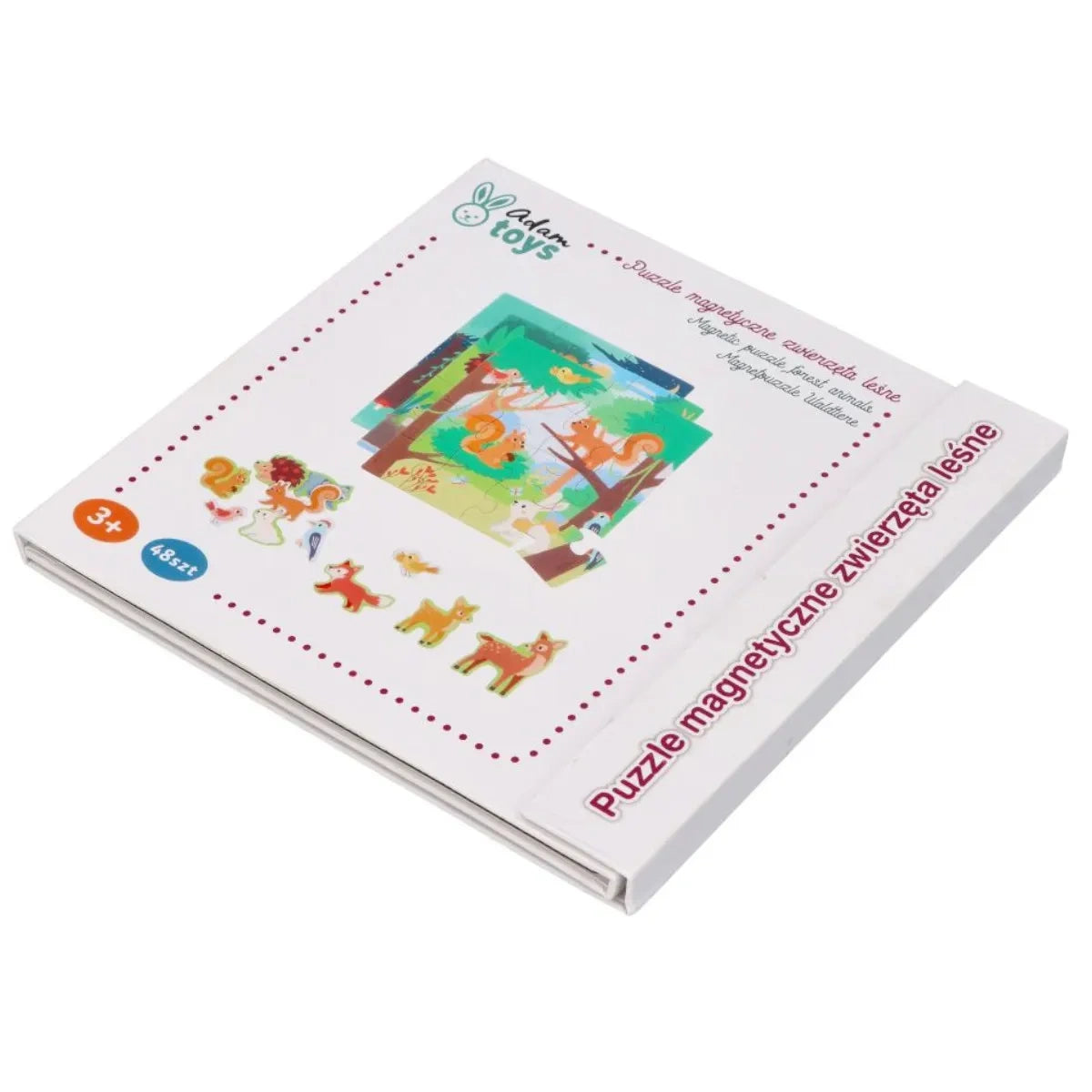 Puzzle magnetyczne Leśne zwierzęta, od 3 lat