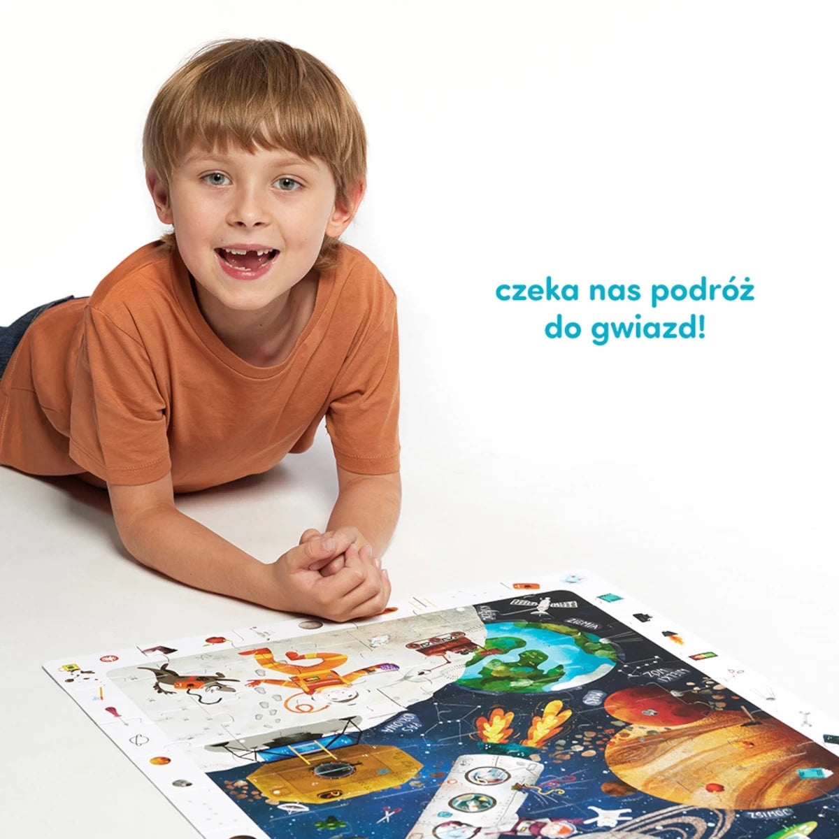 Puzzle obserwacyjne Kosmos 100 el., od 4 lat
