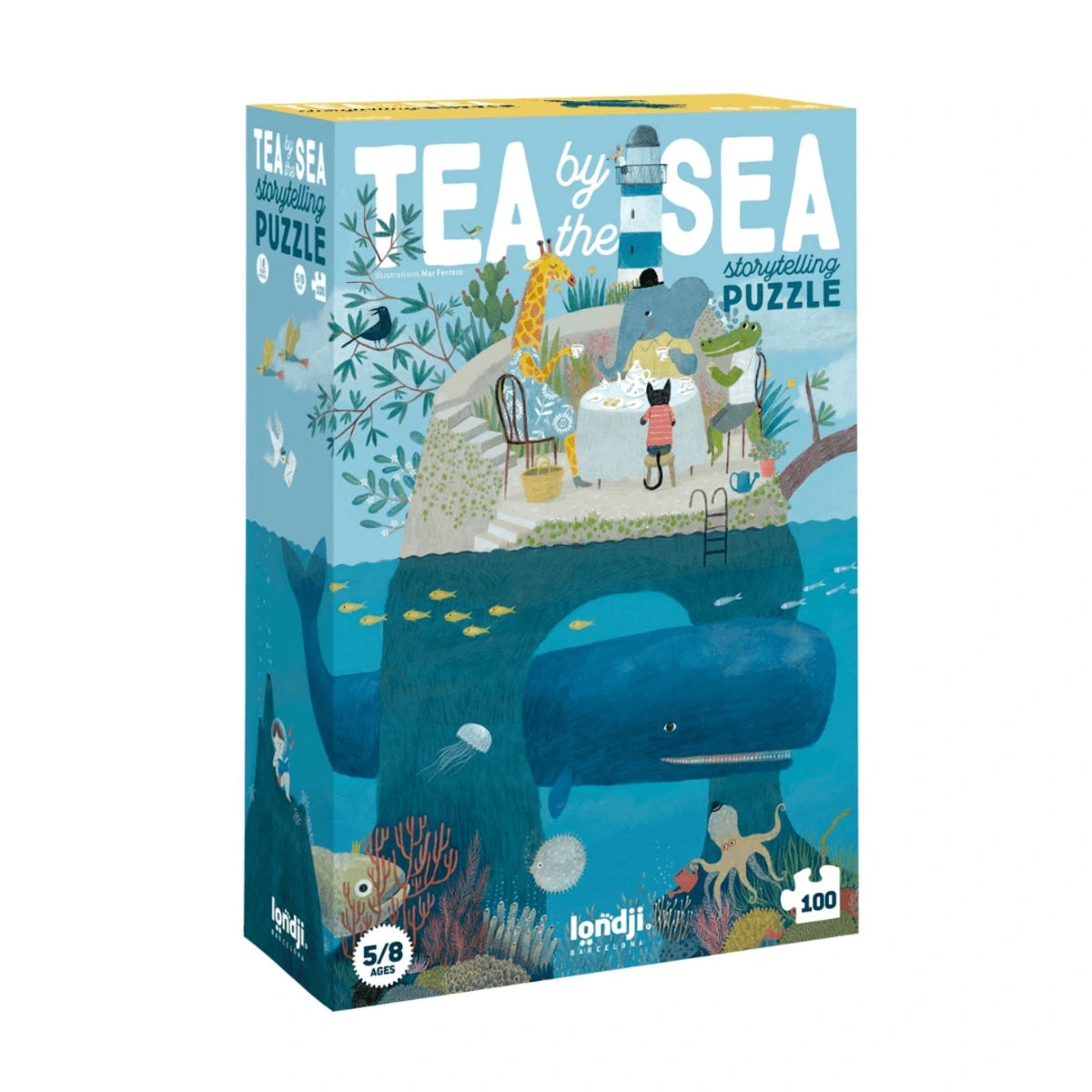 Puzzle obserwacyjne Tea by the Sea 100 el., od 5 lat