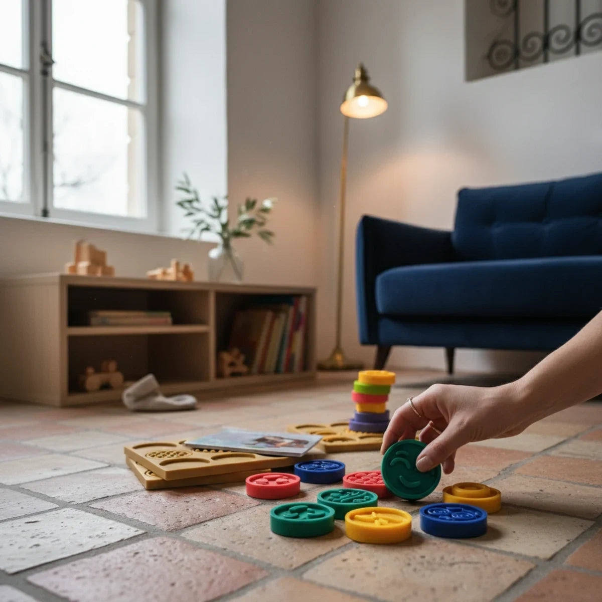 Puzzle sensoryczne Planeta zmysłów 68 el., od 1 roku