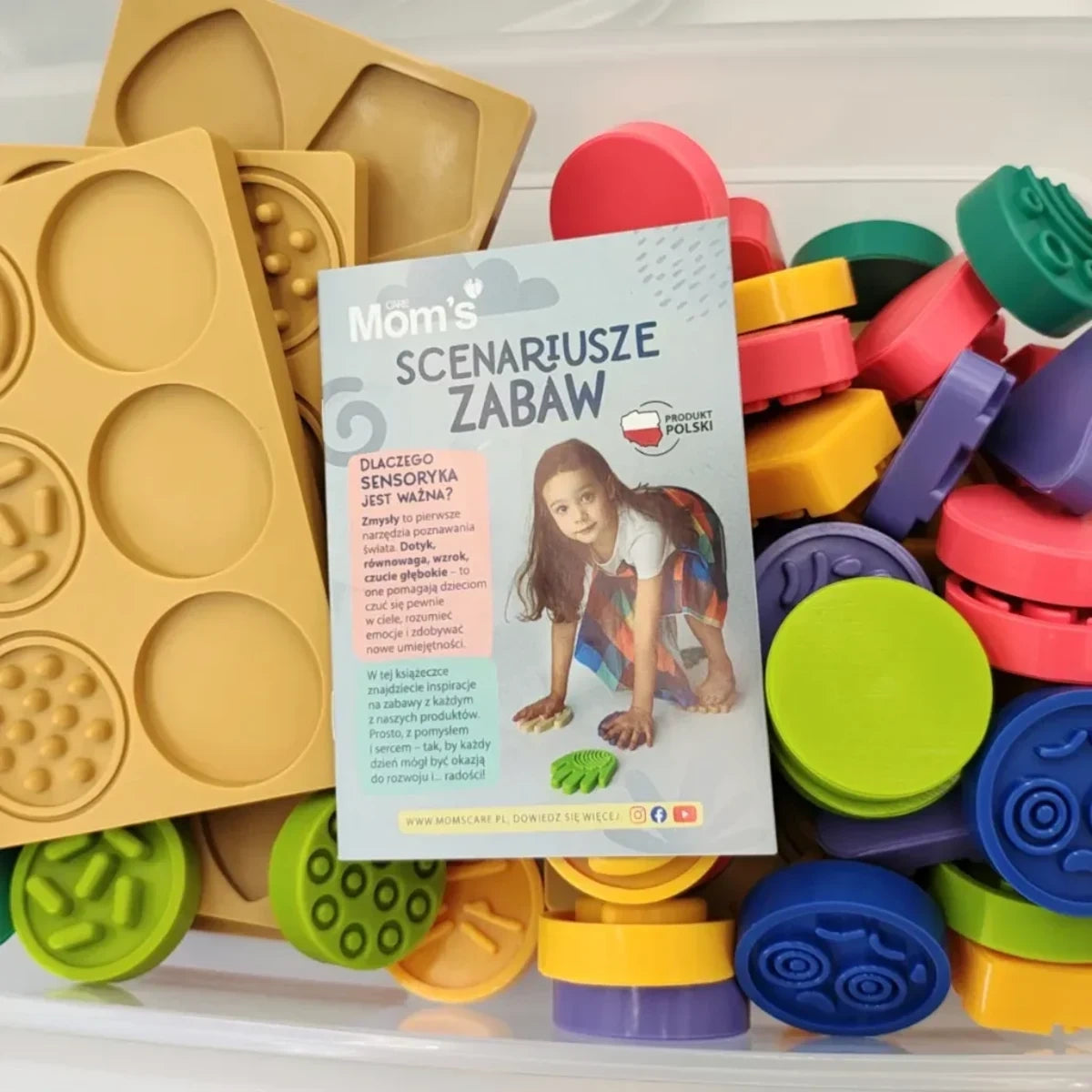 Puzzle sensoryczne Planeta zmysłów 68 el., od 1 roku