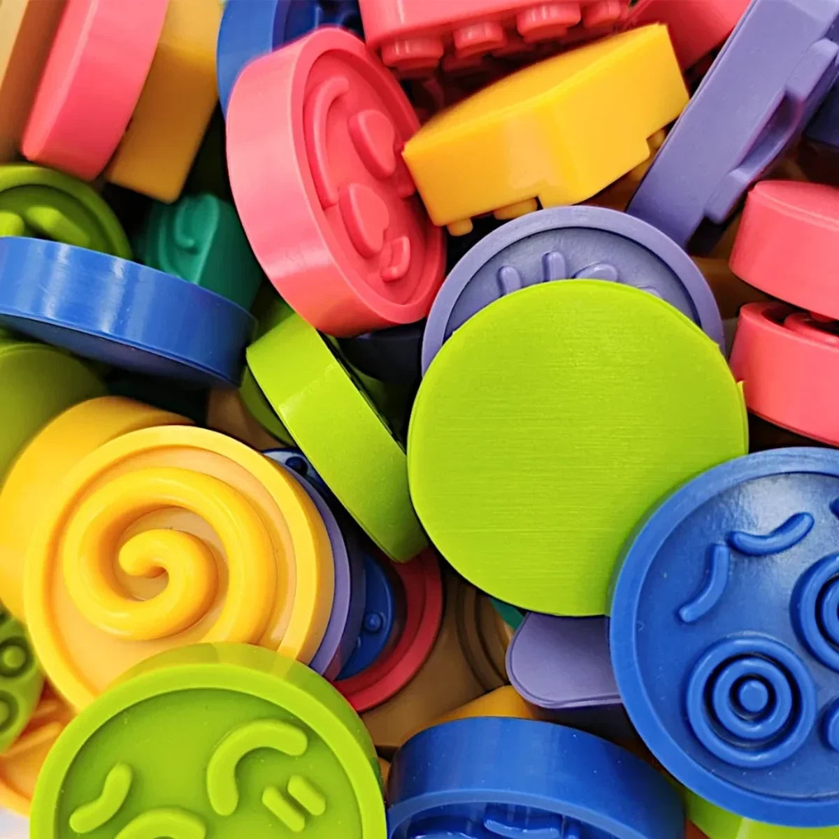 Puzzle sensoryczne Planeta zmysłów 68 el., od 1 roku