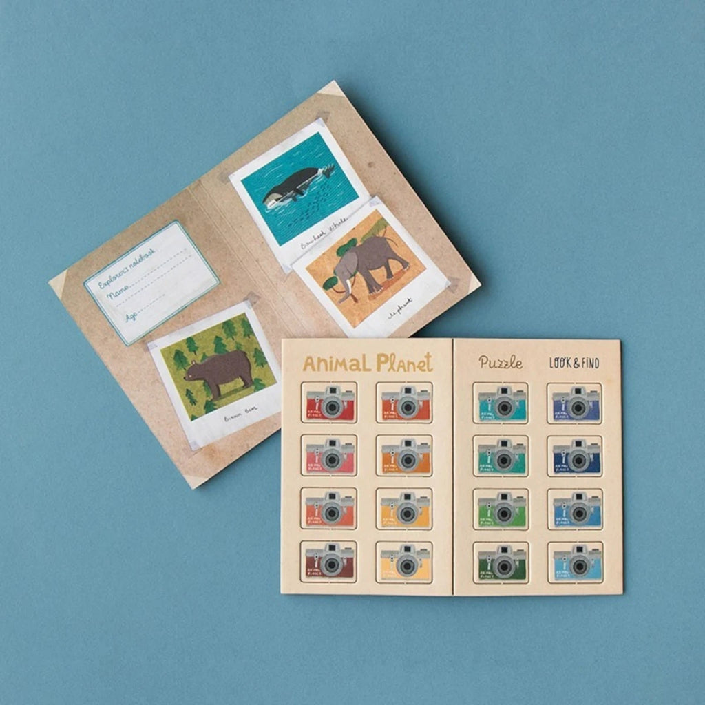 Puzzle tekturowe Animal Planet 70 el. z grą Londji, od 5 lat