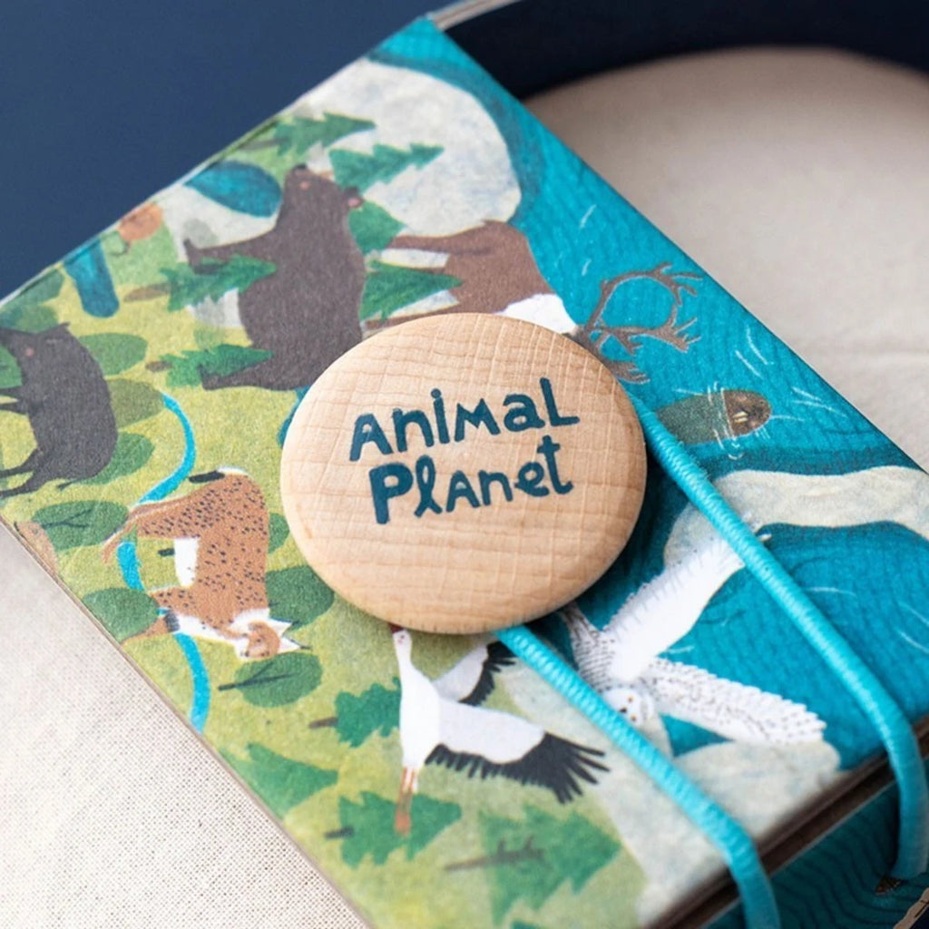 Puzzle tekturowe Animal Planet 70 el. z grą Londji, od 5 lat