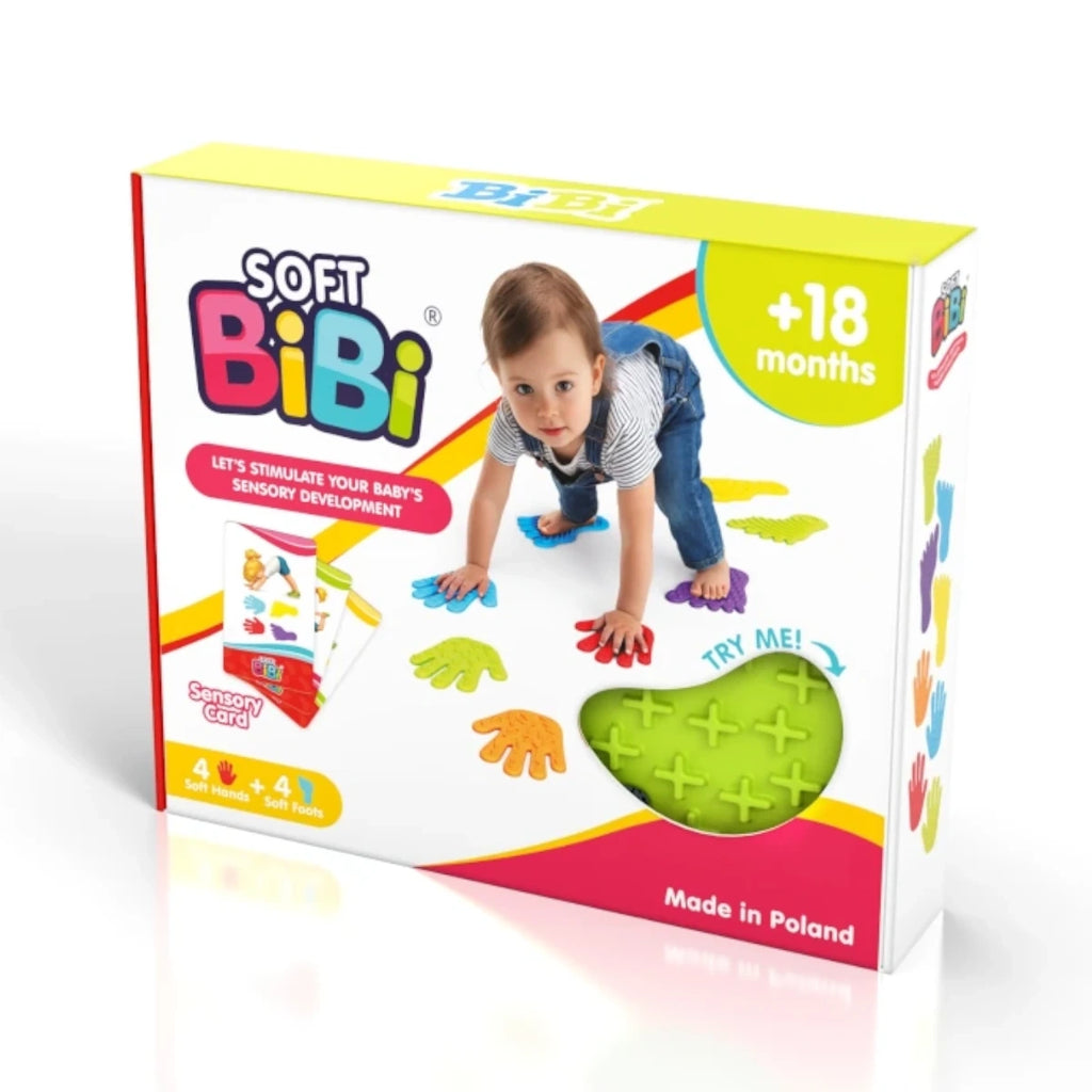 Ścieżka sensoryczna BiBi Hands & Feet 8 el., od 18 mies.