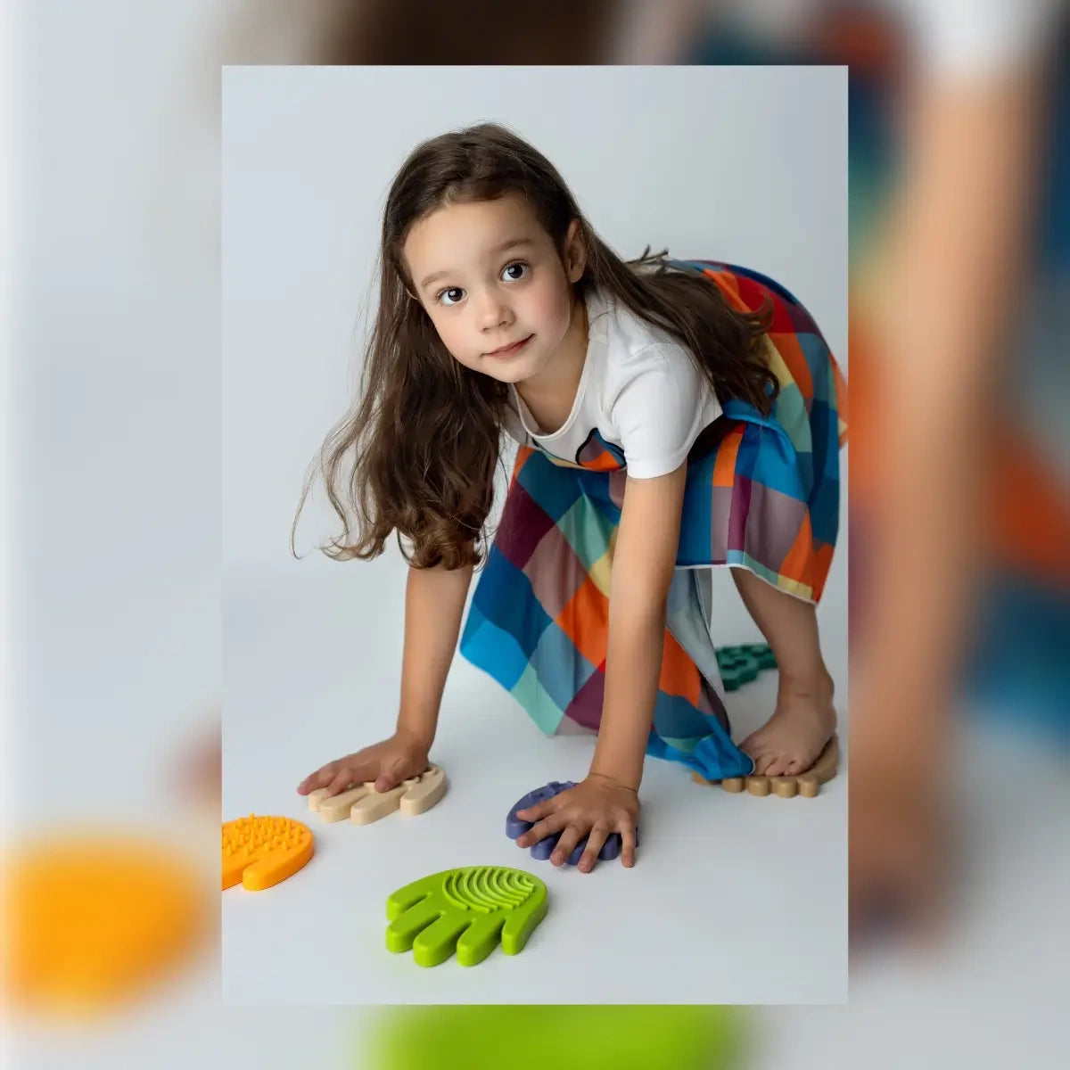 Ścieżka sensoryczna Sensorky 8 el., od 1 roku