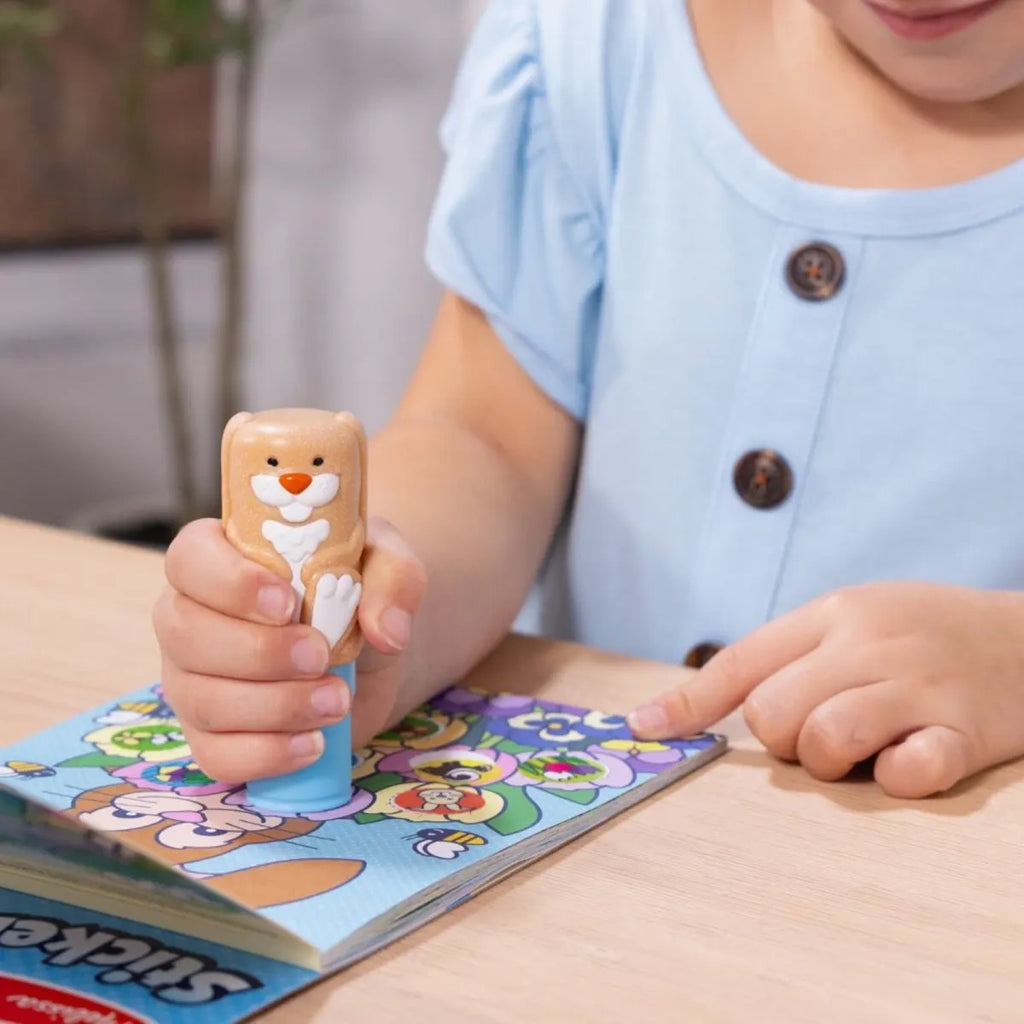 Stempelek z naklejkami Króliczek Sticker Wow!, od 3 lat