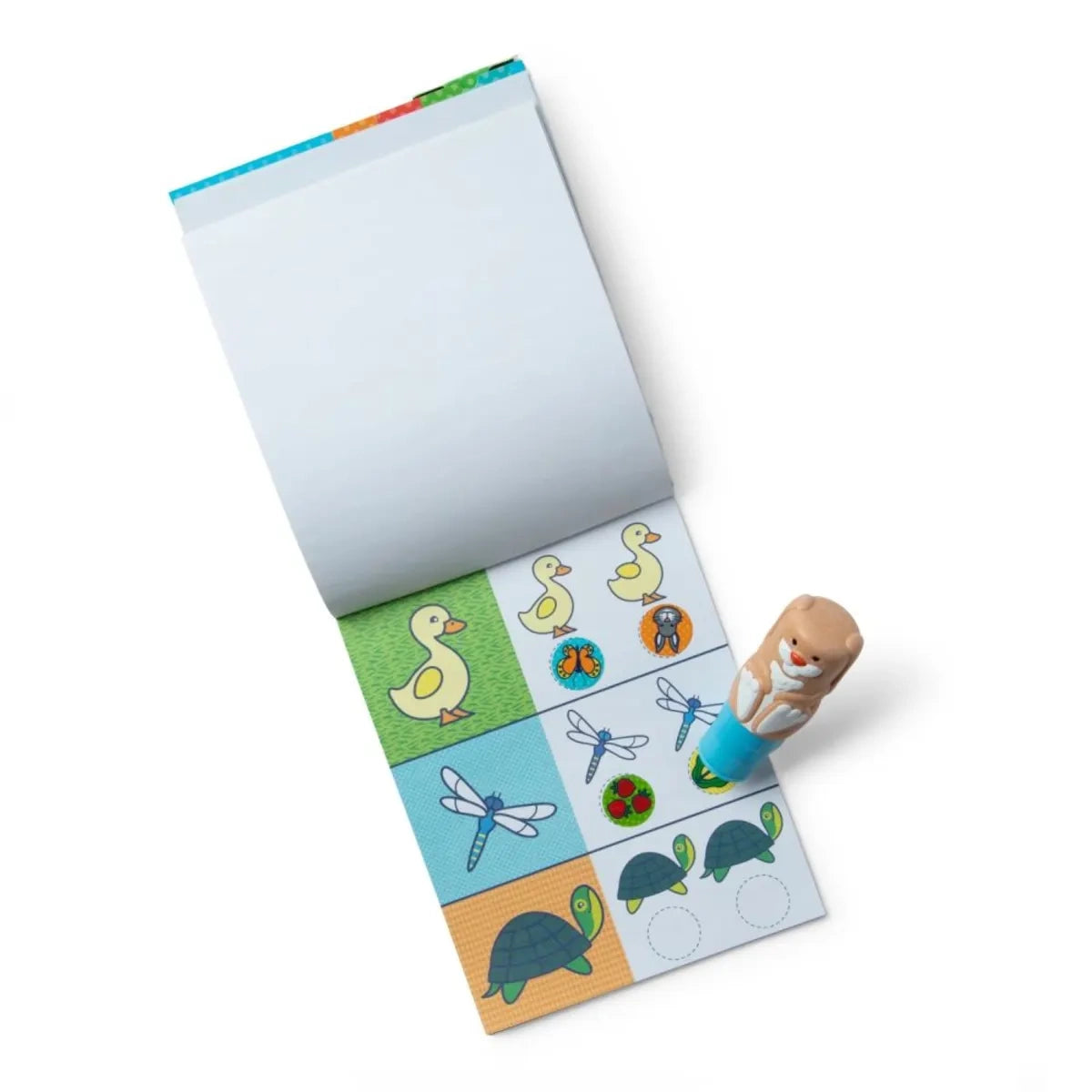 Stempelek z naklejkami Króliczek Sticker Wow!, od 3 lat
