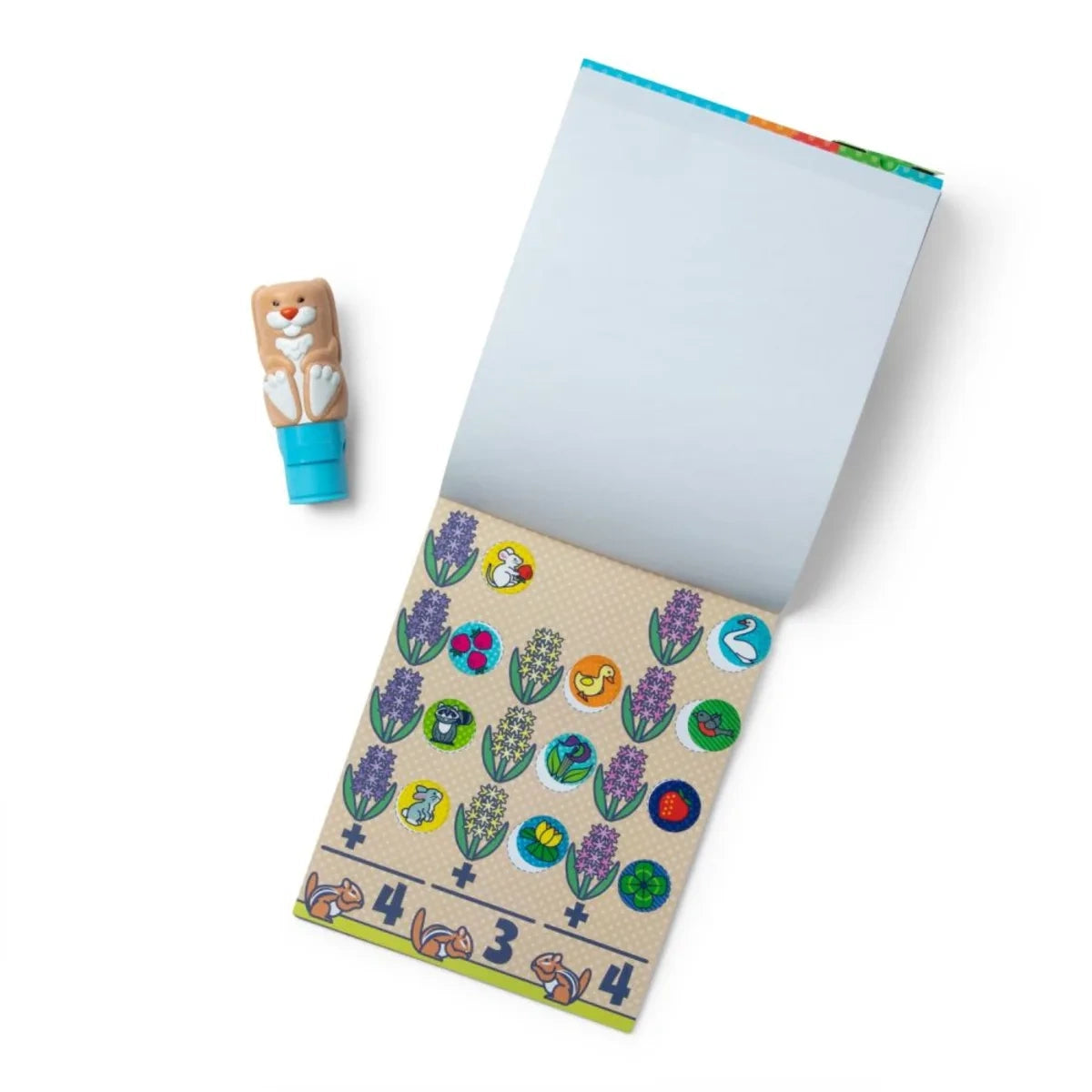 Stempelek z naklejkami Króliczek Sticker Wow!, od 3 lat