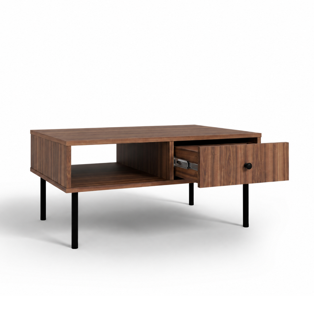 Stolik kawowy Venus 90 cm – kolor Orzech