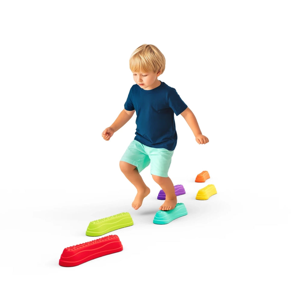Stopnie sensoryczne Balance Steps 6 szt. Soft Bibi, od 3 lat
