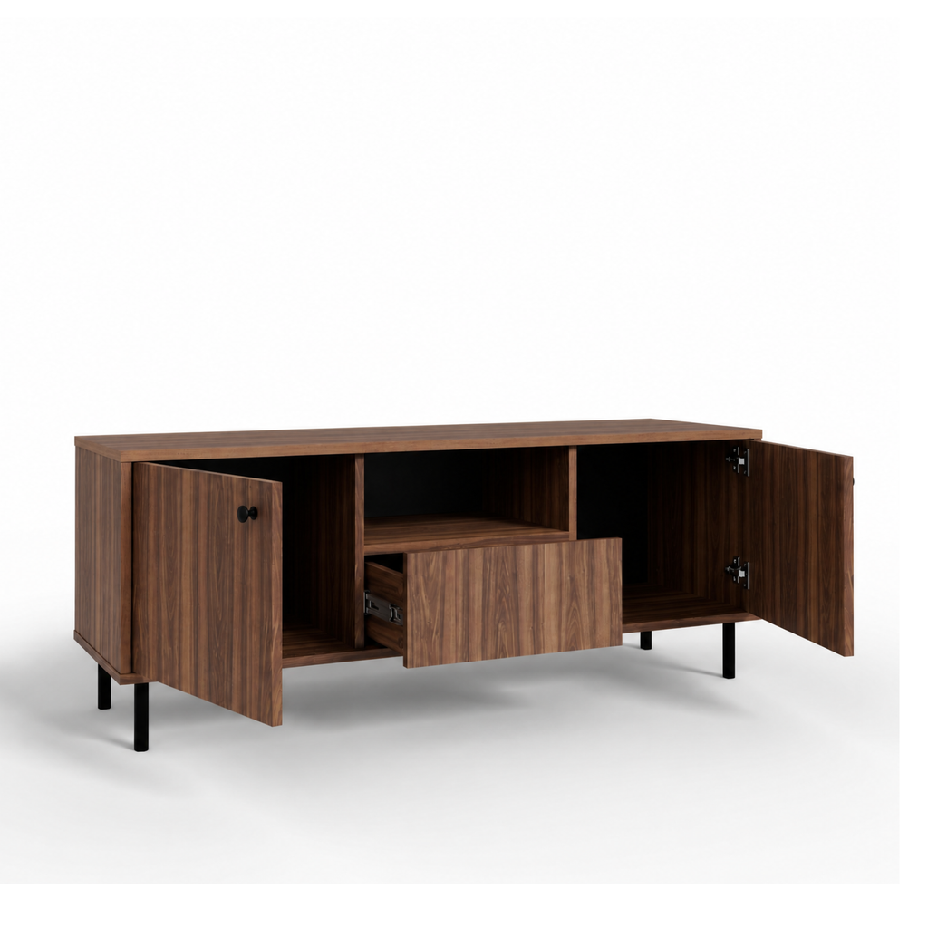 Szafka RTV Venus 137 cm – kolor Orzech