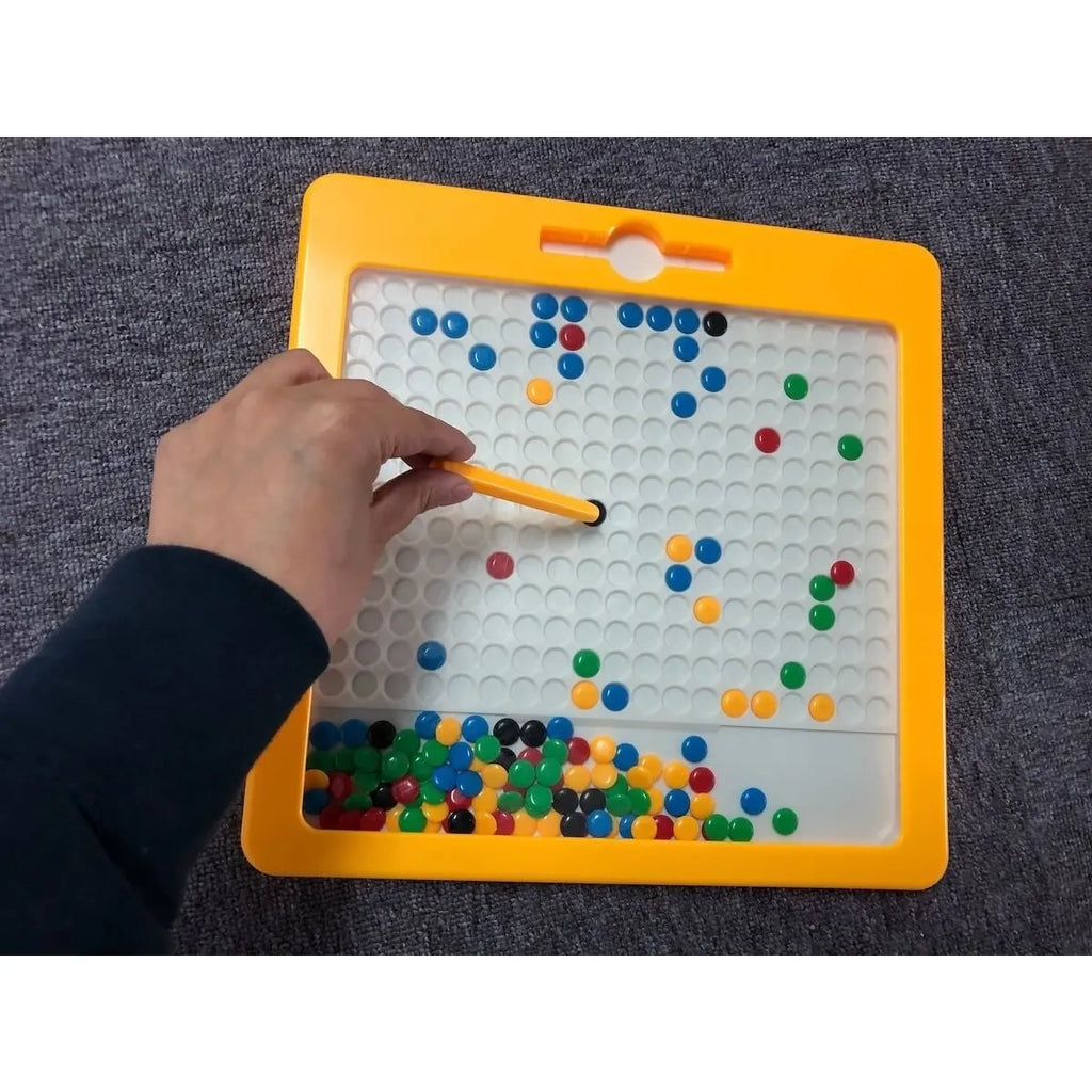 Tablica magnetyczna Dots Żółta, od 3 lat