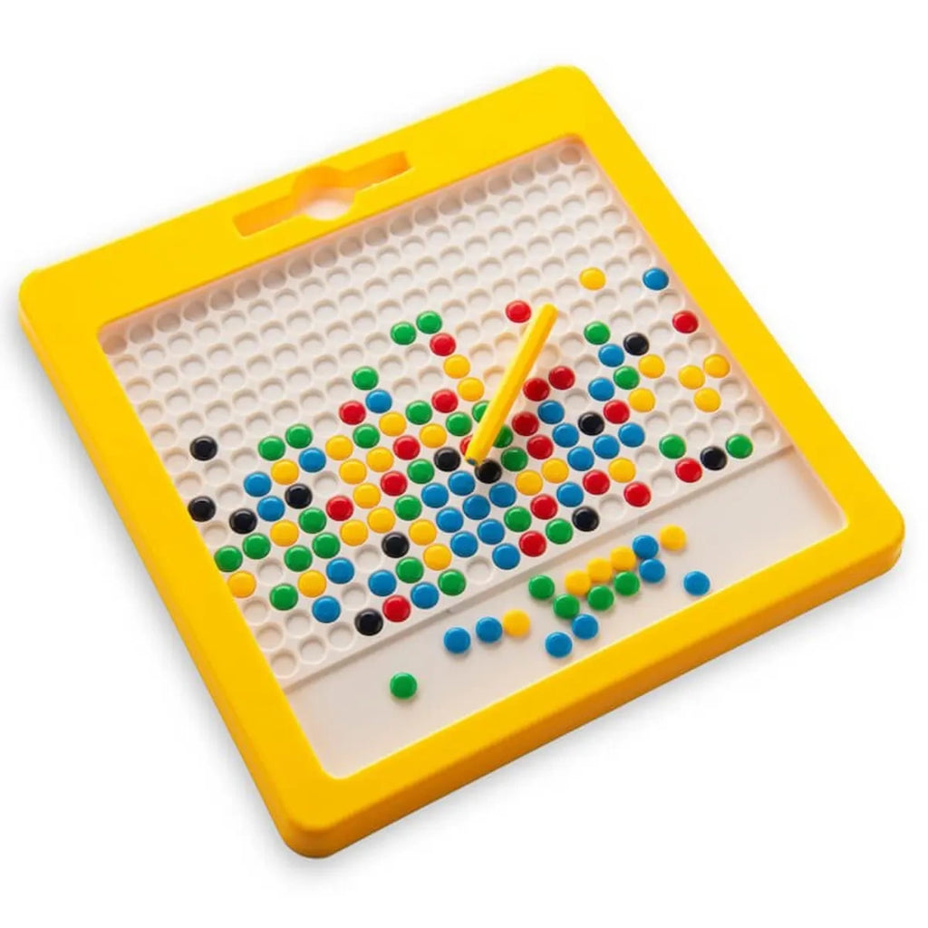 Tablica magnetyczna Dots Żółta, od 3 lat
