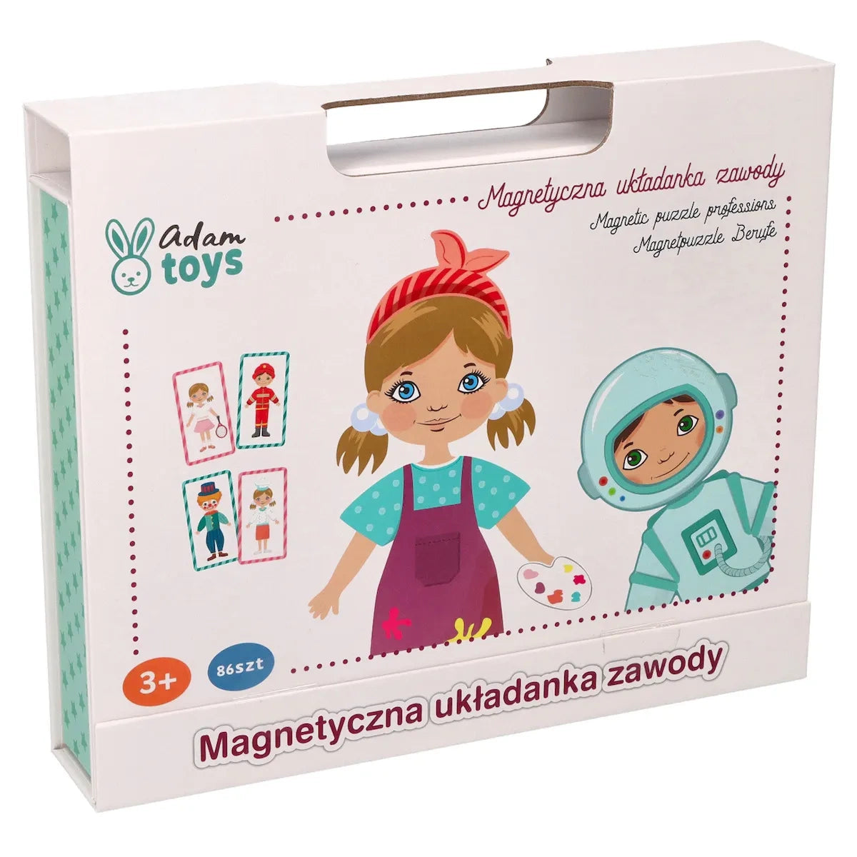 Tablica układanka magnetyczna Zawody, od 3 lat