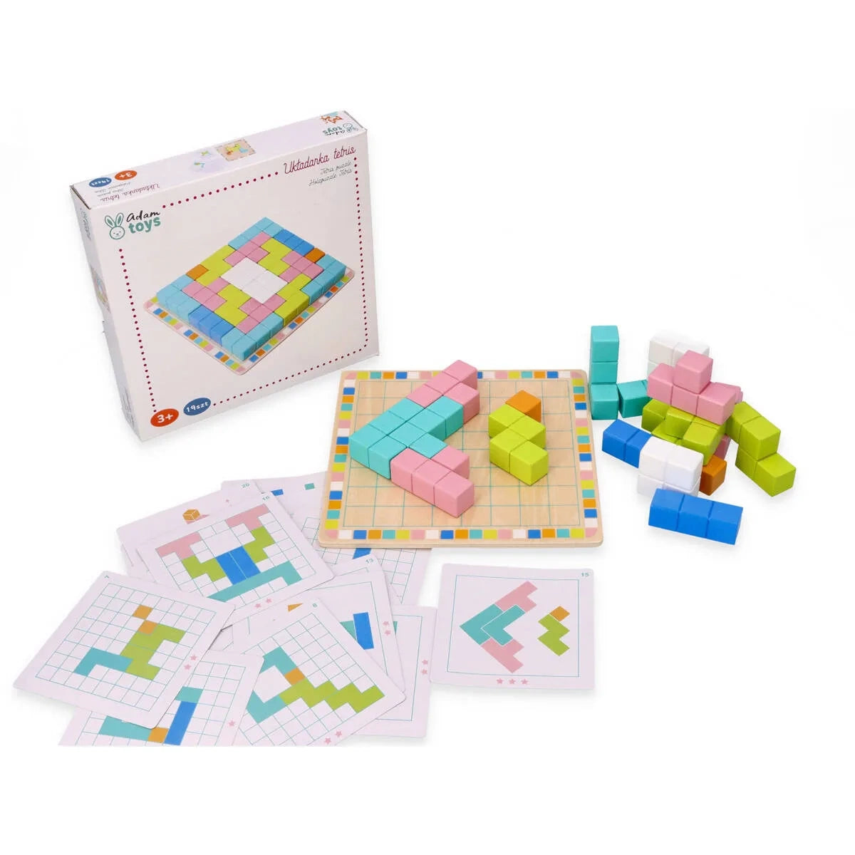 Układanka Tetris Gra logiczna, od 3 lat