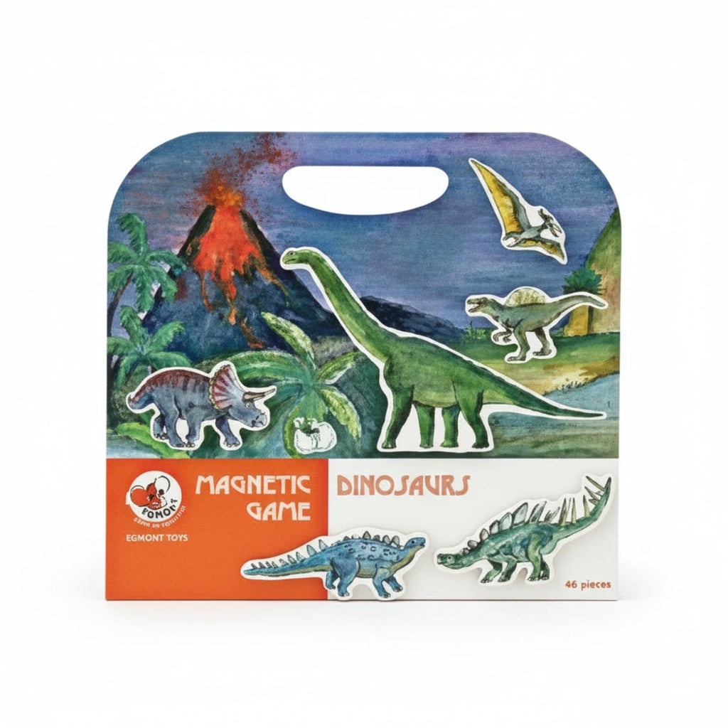 Układanka magnetyczna Dinozaury 46 el., od 3 lat