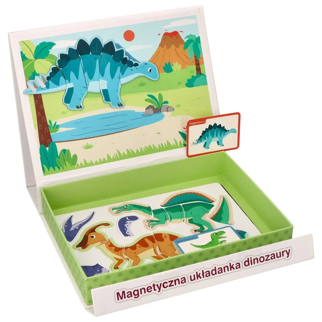 Tablica układanka magnetyczna Dinozaury, od 3 lat