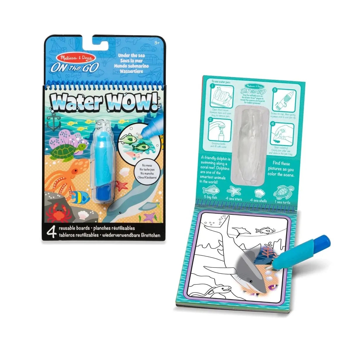 Wodna malowanka ocean WaterWow, od 3 lat