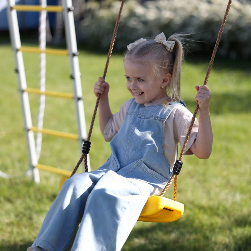 Siedzisko do huśtawki plastikowe Fun Czarny, od 3 lat