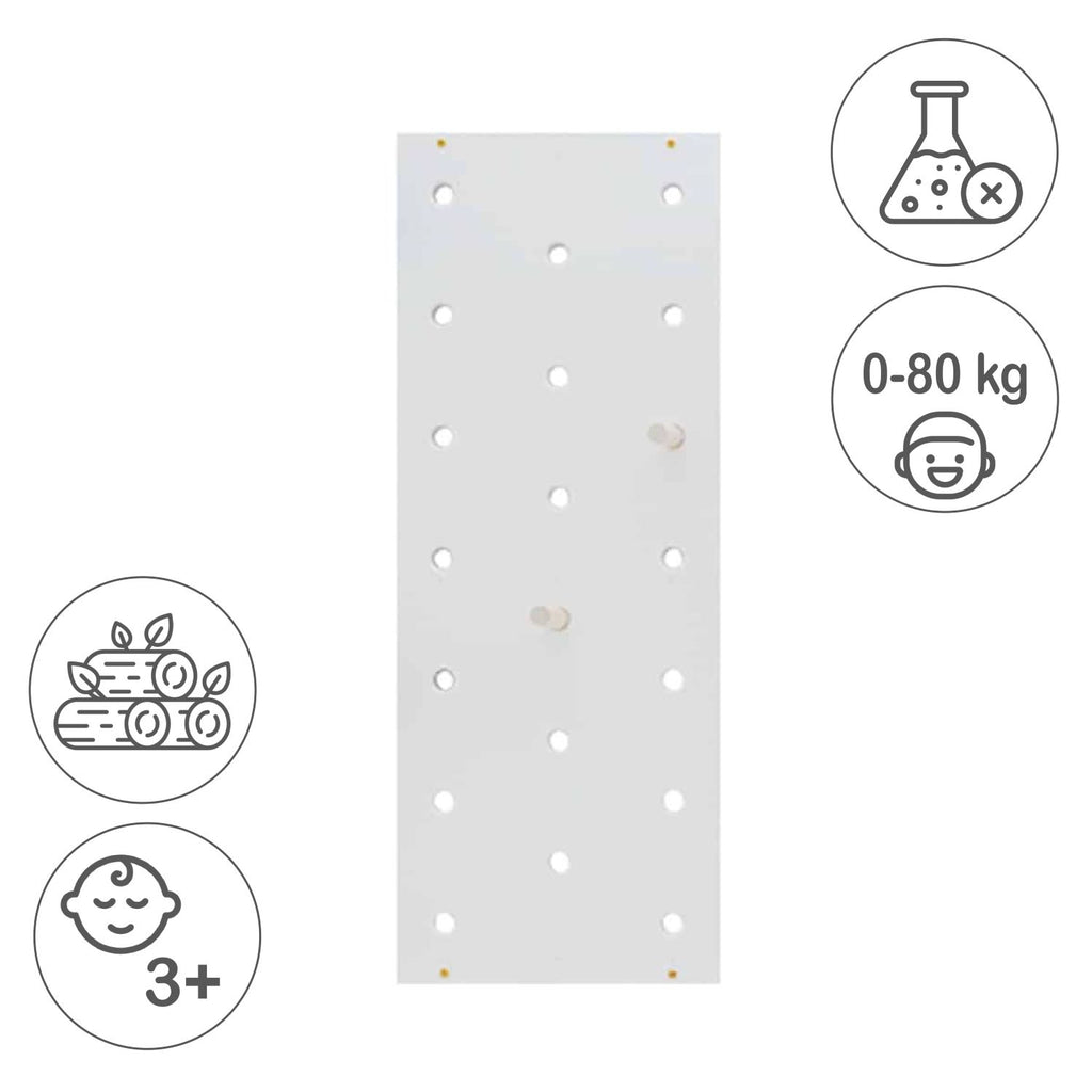 Tablica wspinaczkowa pegboard Drewno