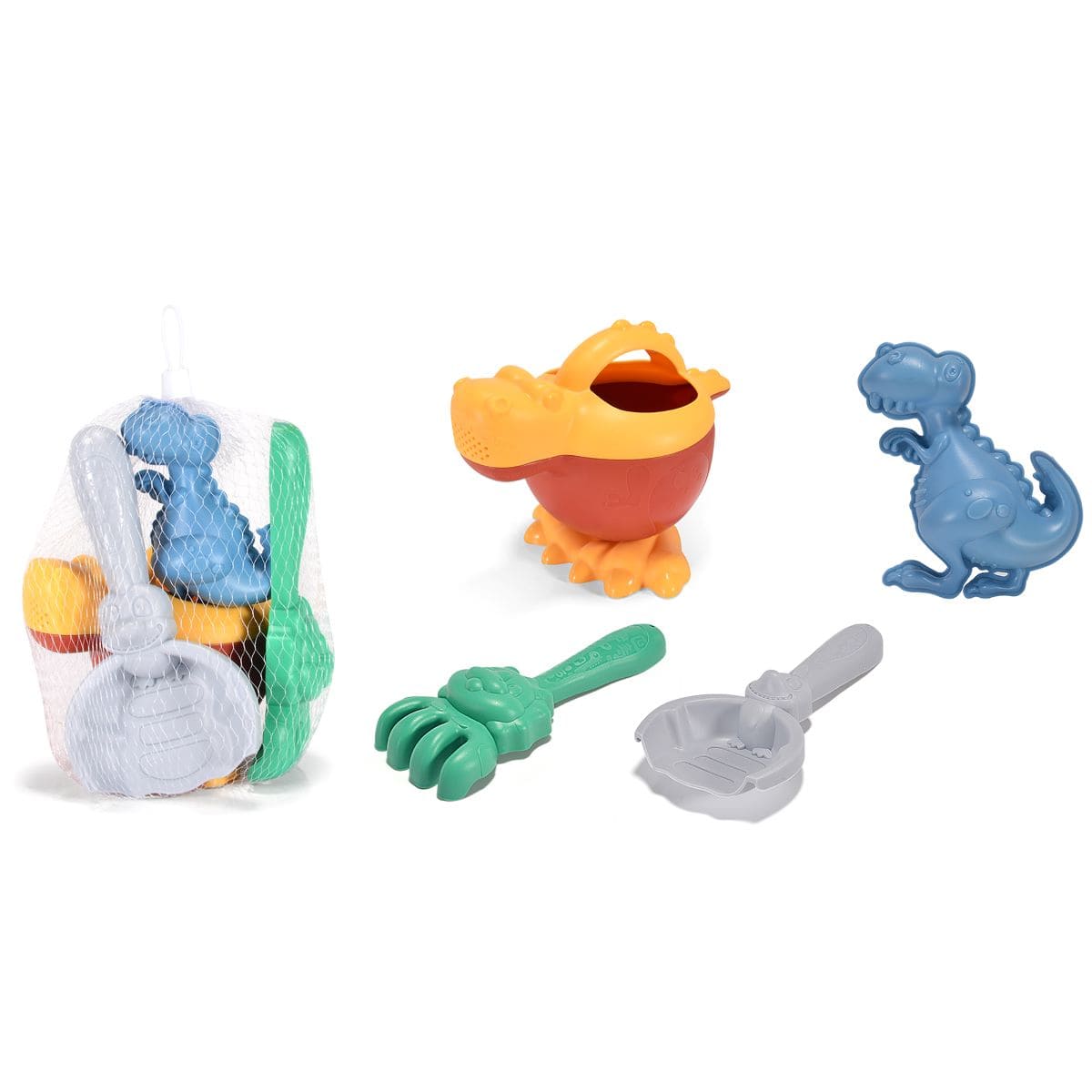 Zabawki do piaskownicy Dino, od 1 roku