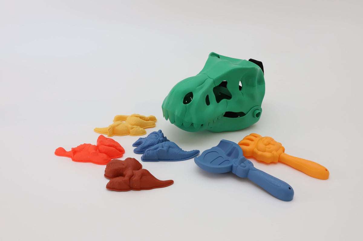Zabawki do piaskownicy Dino Trap Szary, od 1 roku