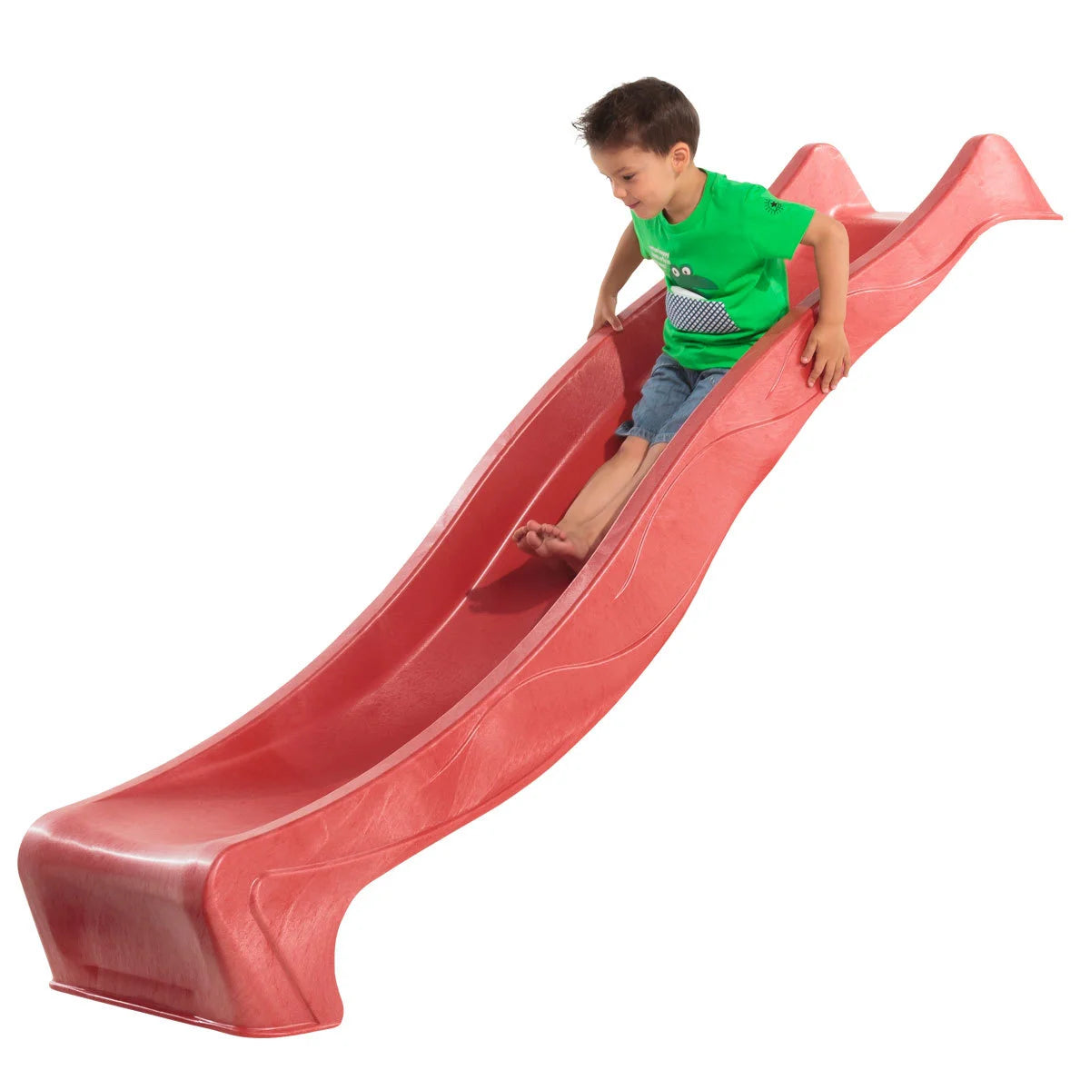 Ślizg zjeżdżalnia fala Rex wys. 120 cm Czerwony, od 3 lat